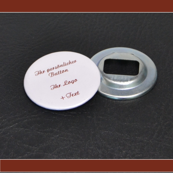 Button with bottle opener
